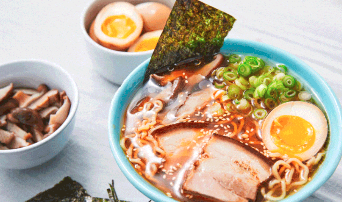 Homemade Shoyu Ramen Comes Complete With Egg Pork And Spicy Garlic Oil