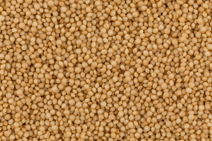 a pile of puffed grain 