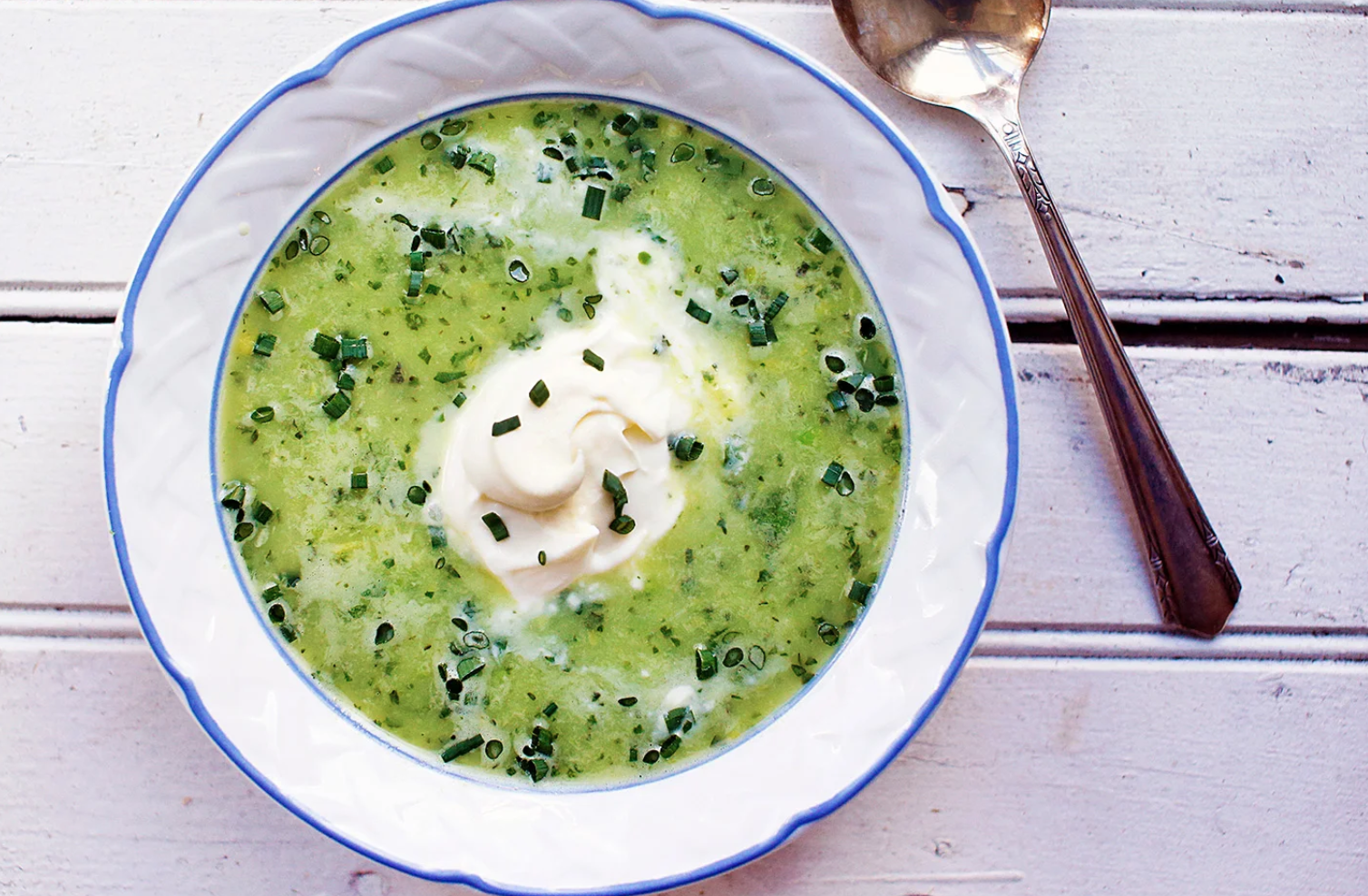 hearty soup in a bowl