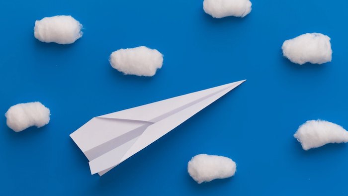paper airplane